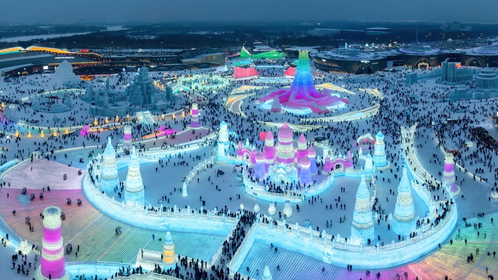 Khu Winter Wonderland 30.000m² tại Vinhomes Green Paradise