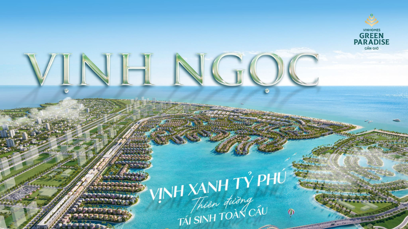 Phân khu The Green Bay Vinhomes Green Paradise Cần Giờ